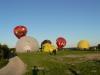 Ballone am Soester Flugplatz
