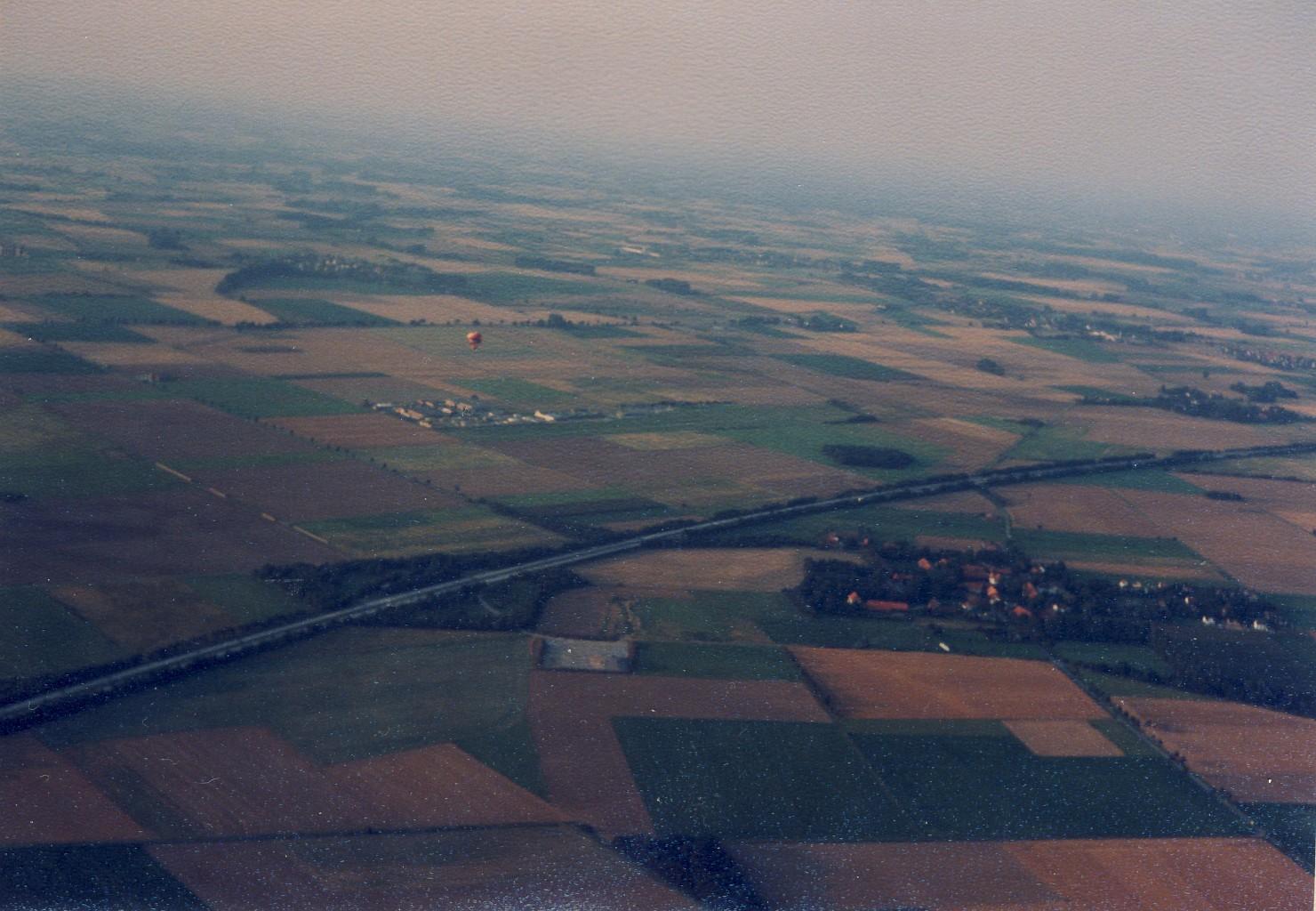 Ballone am Soester Flugplatz